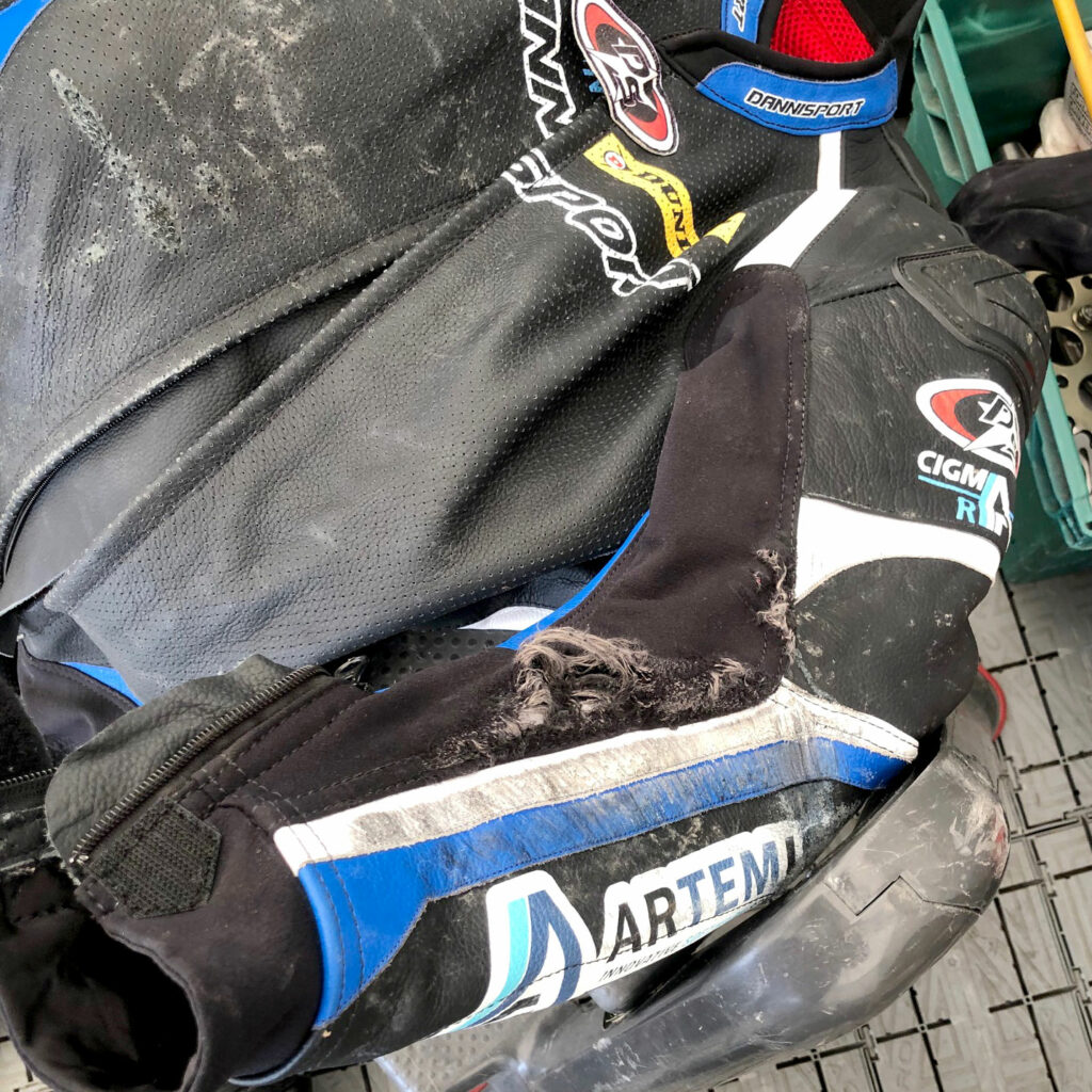 Lightly used leathers